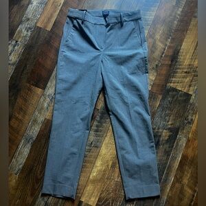 J. Crew Gray Ruby Crop Pants